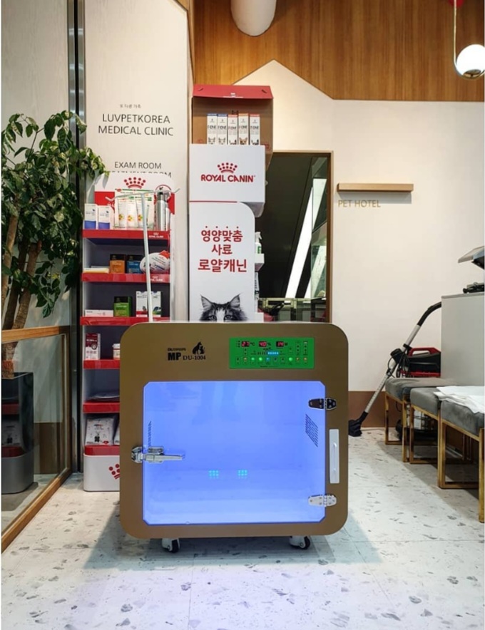Luvpetkorea 동물병원 펫호텔 설치 현장